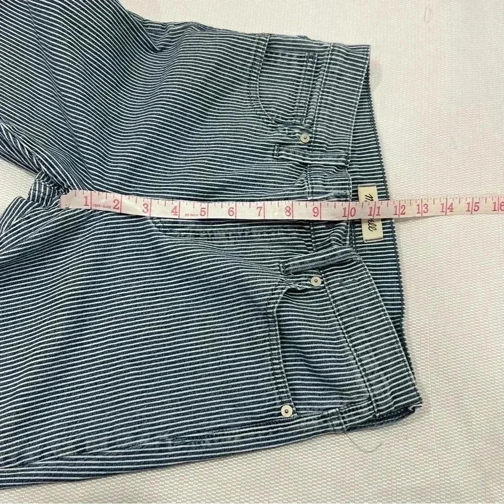 Madewell 9" Mid-Rise Skinny Jeans in Piper Stripe (Size 28 - Picture 10 of 13